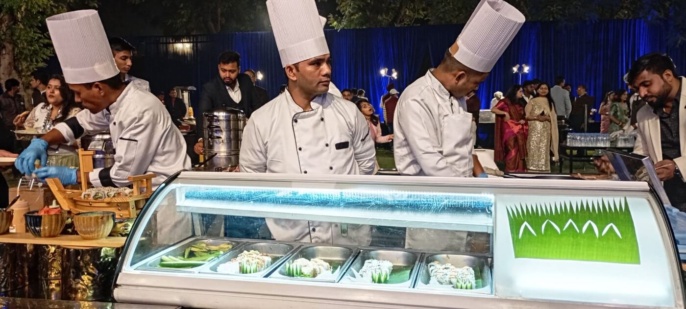 Sushiya event setup detail