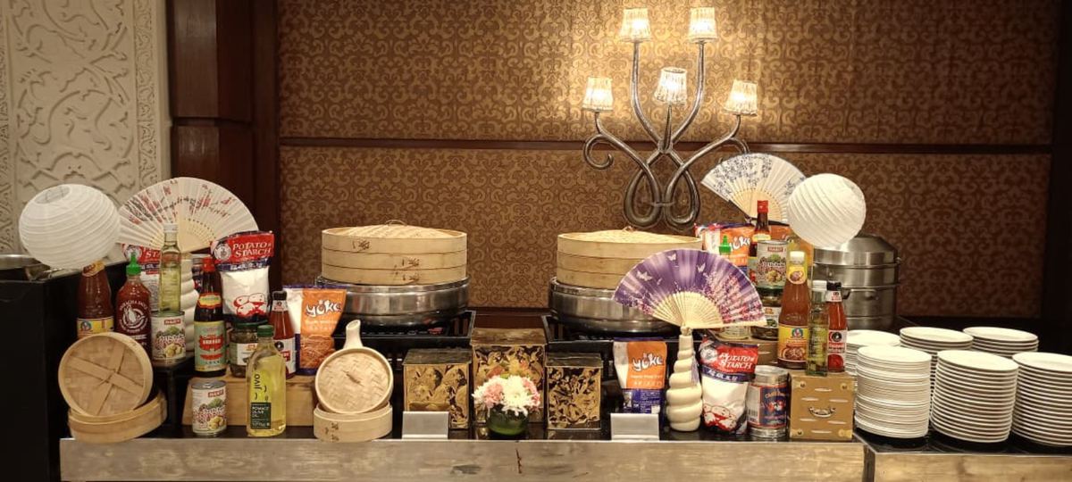 Dimsum Display · Catering